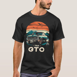 1964 64 GTO Classic Car Old School Muscle Vintag T-Shirt