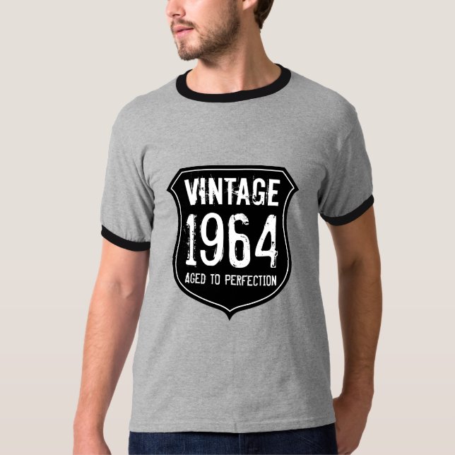 1964 âgé anniversaire du T-shirt | de perfection (Devant)