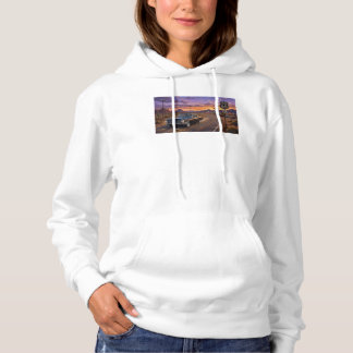 1964 Cadillac auf Route 66 Hoodie