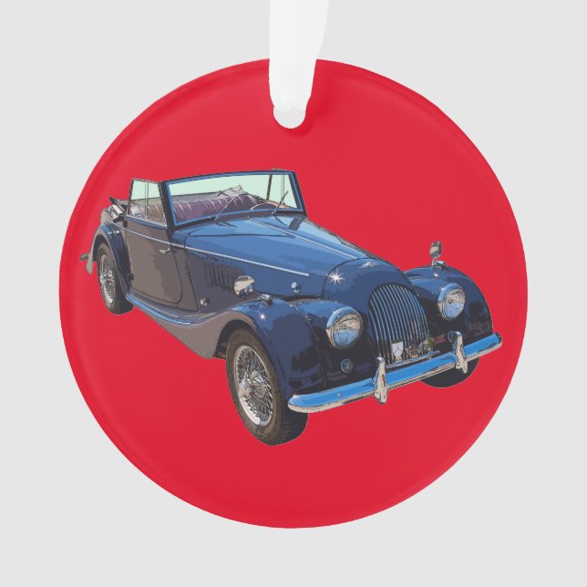 1964 Morgan Plus 4 Cabrio Ornament (Vorderseite)