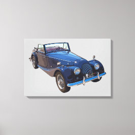 1964 Morgan Plus 4 Cabrio-Sportwagen Leinwanddruck