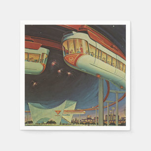 1964 New Yorker Messe Monorail Serviette
