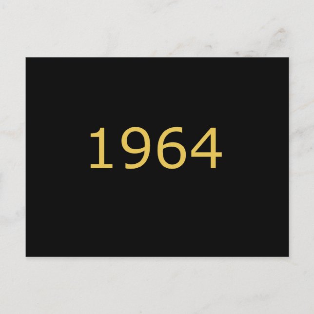 1964 POSTKARTE (Vorderseite)