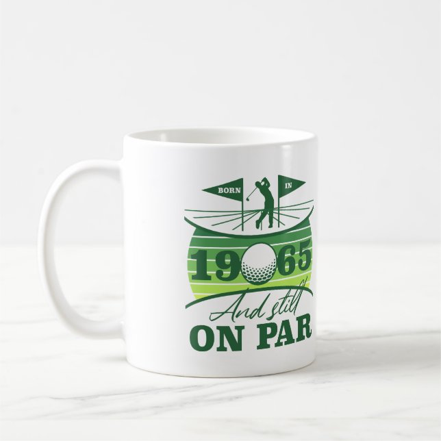 1965 60. Birthday Golf Spaß Kaffeetasse (Links)