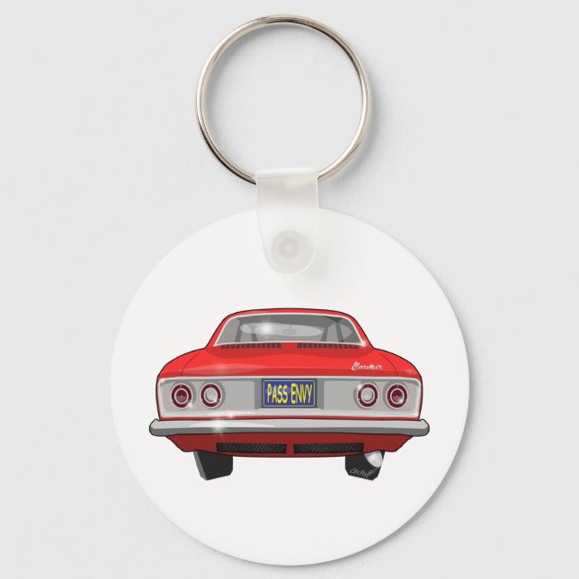 1965 Chevrolet Corvair Pass Envy Schlüsselanhänger (Vorderseite)
