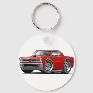 1965 GTO Rot-Auto Schlüsselanhänger