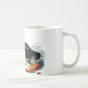 1965 GTO schwarzes Auto Kaffeetasse