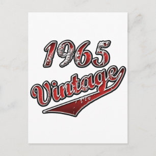 1965 Jahrgang Postkarte