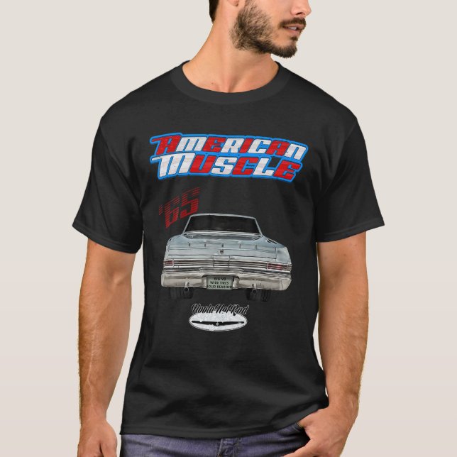 1965 Komet,Zyklon,Frisierte Auto,Muskelwagen,ameri T-Shirt (Vorderseite)