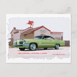 1965_PONTIAC_CATALINA_2DOOR POSTKARTE
