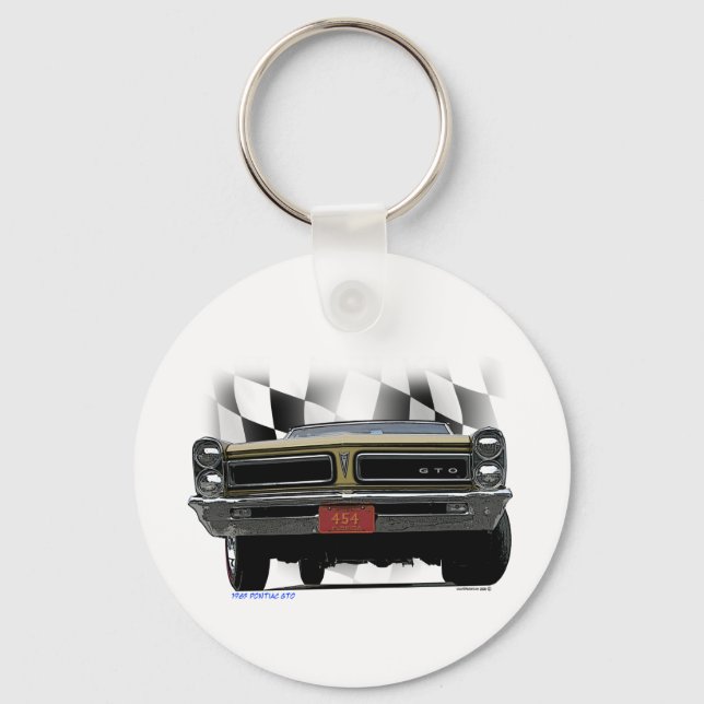 1965 Pontiac GTO Schlüsselanhänger (Vorderseite)