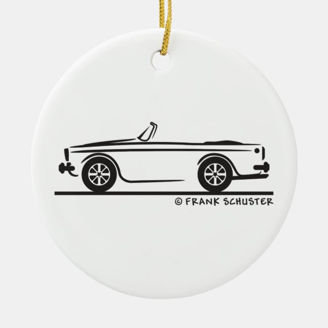 1965 Sunbeam Tiger Keramik Ornament (Vorne)