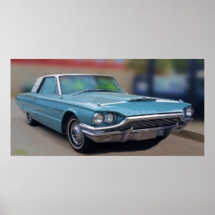 1965 T-BIRD PLAKAT