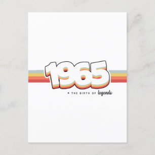 1965 The birth of legends Postkarte