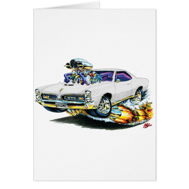 1966-67 voiture de blanc de GTO (Devant)