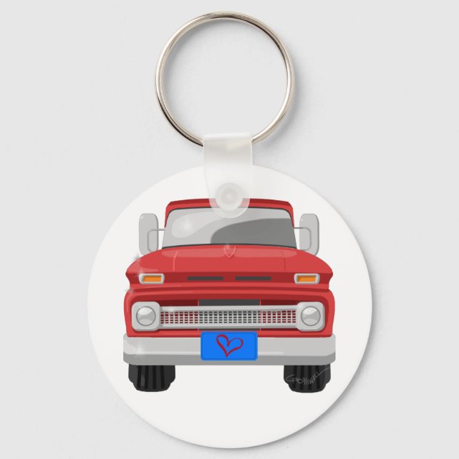 1966 Chevrolet Pickup Schlüsselanhänger (Vorderseite)