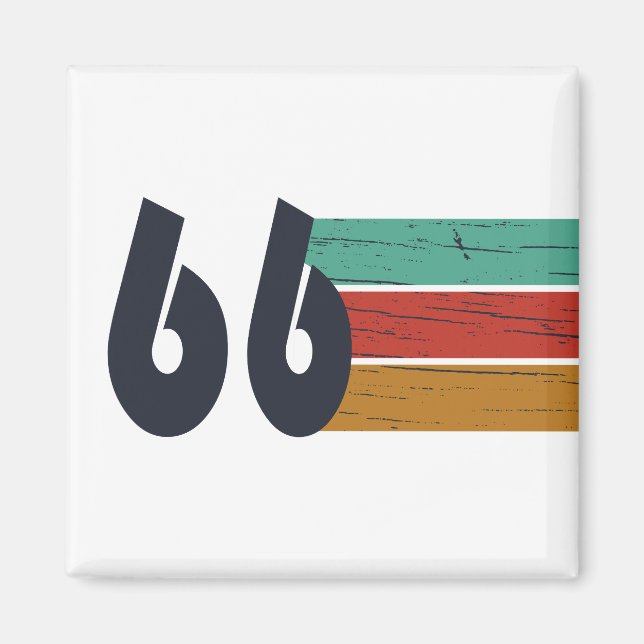 1966 Geboren zum 60. Geburtstag Magnet (Vorne)
