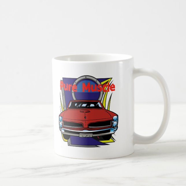 1966 GTO Muskel-Auto Kaffeetasse (Rechts)