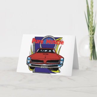 1966 GTO Muskel-Auto Karte