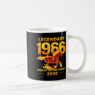 1966 Jahr Feuerpferd 60. Design Kaffeetasse