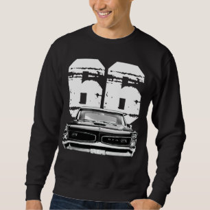 1966 Pontiac GTO Front View Silhouette mit Jahr T Sweatshirt