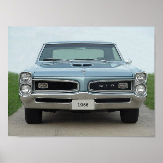 1966 PONTIAC GTO POSTER
