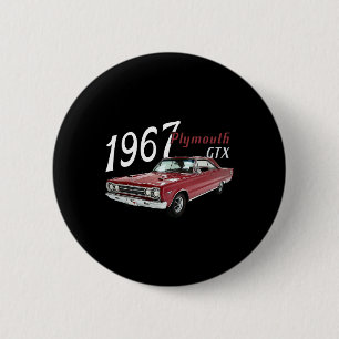 1967 67 GTX 4. Juli Amerikaner Button
