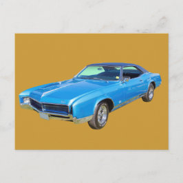 1967 Buick Riviera Muscle Car Postkarte