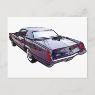 1967 Cadillac Eldorado Postkarte