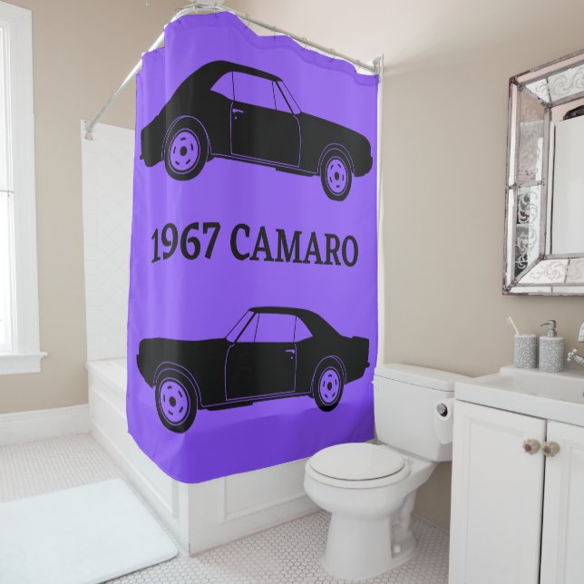 1967 Camaro Muscle Car Shower Vorhang (Beispiel)