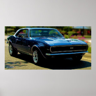 1967 CAMARO SS 396 PLAKAT