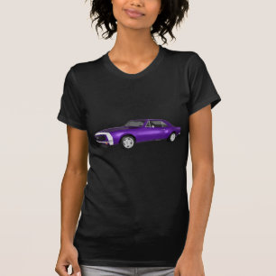1967 Camaro SS: Lila Finish: 3D-Modell: T-Shirt