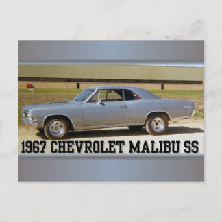 1967 CHEV SS POSTKARTE