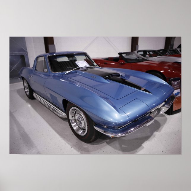 1967 Chevrolet Corvette Stingray Poster (Vorne)