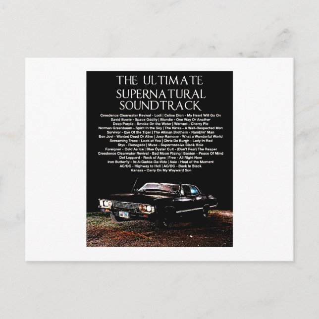 1967 Chevrolet Impala SS Postkarte (Vorderseite)