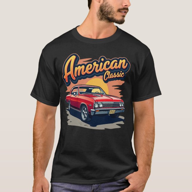 1967 Chevy Chevelle American Classic T - Shirt (Vorderseite)