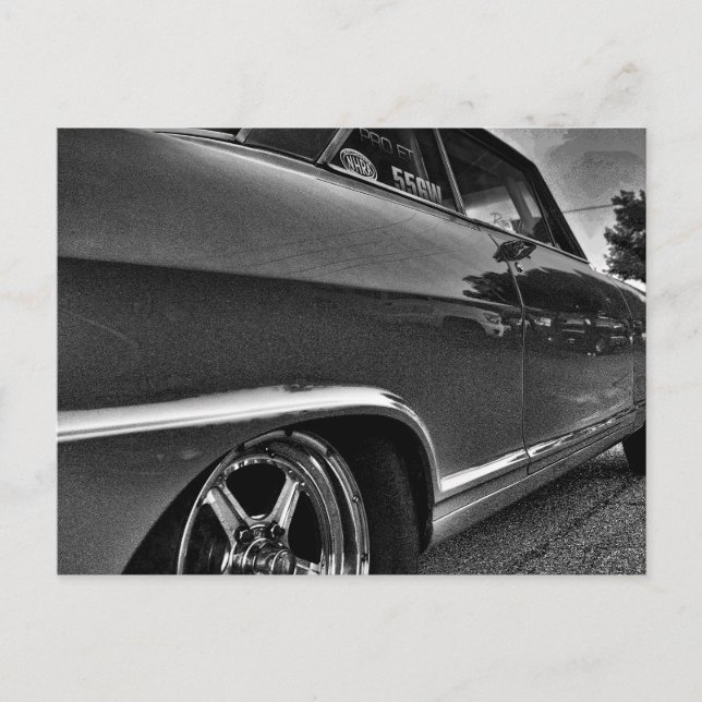 1967 chevy nova Super Sport Postkarte (Vorderseite)