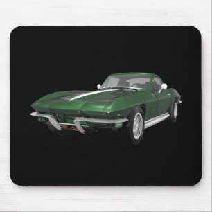 1967 Corvette Sportwagen: Green Finish: Mousepad