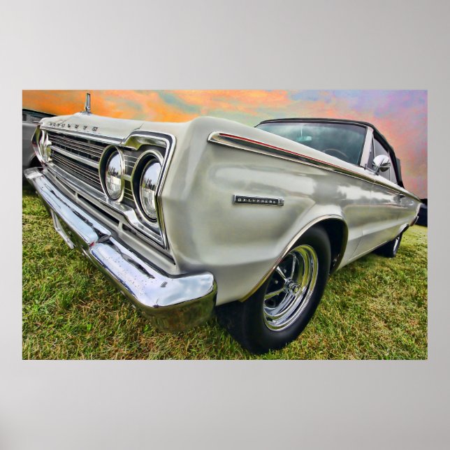 1967 Plymouth Belvedere II Poster (Vorne)