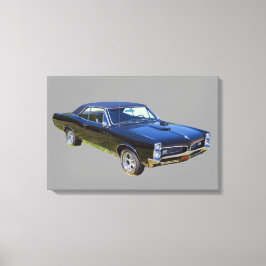 1967 Pontiac GTO Muscle Car Leinwanddruck