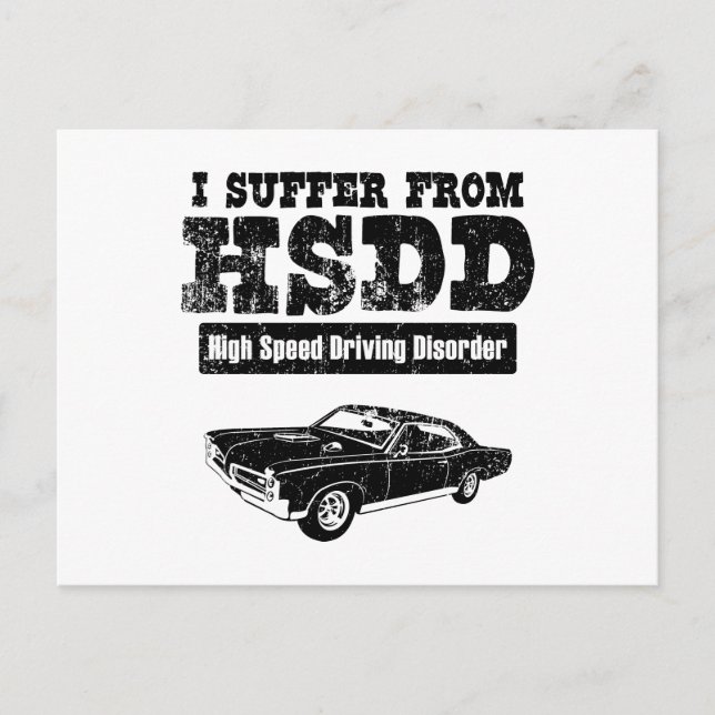 1967 Pontiac GTO Postkarte (Vorderseite)