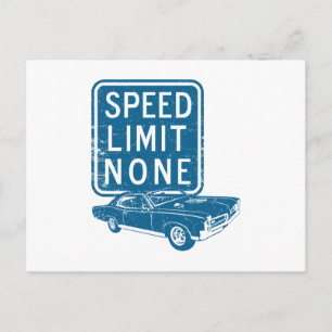 1967 Pontiac GTO Postkarte