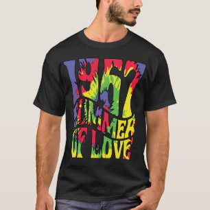 1967 Sommer der Liebe Hippie Beach Perfekt Sommer  T-Shirt