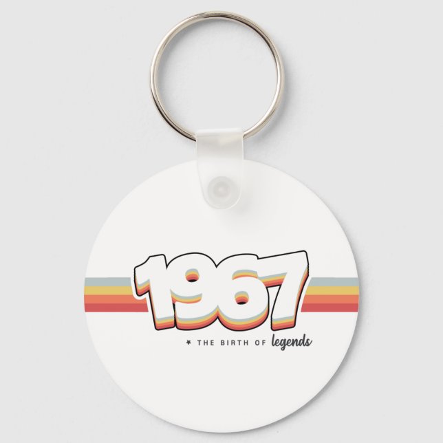 1967 The birth of legends Schlüsselanhänger (Vorderseite)