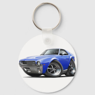 1968-69 AMX Blau-Auto Schlüsselanhänger