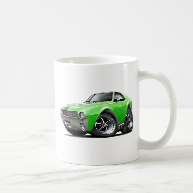 1968-69 AMX Limon-Schwarzes Auto Kaffeetasse (Rechts)