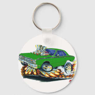 1968-71 Dodge Dart Green Car Schlüsselanhänger