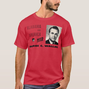 1968 Amerika braucht George Wallace TShirt