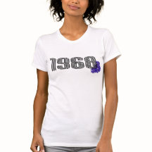 1968 Blume Power Friedenszeichen Hippie Lila