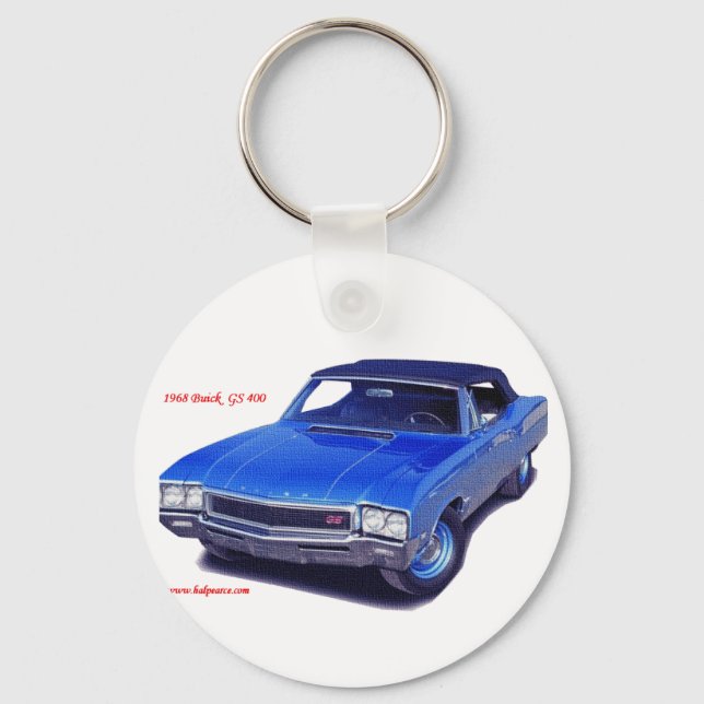 1968 Buick GS 400 Schlüsselanhänger (Vorderseite)